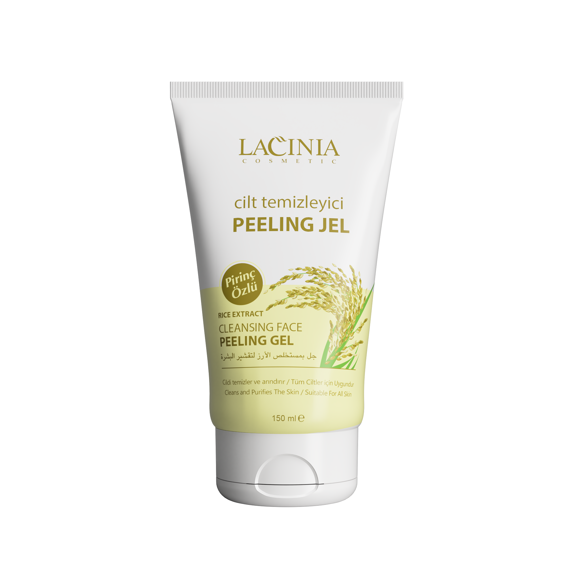 ژل لایه‌بردار عصاره برنج – روشن‌کننده، ضد لک و پاکسازی عمیق پوست