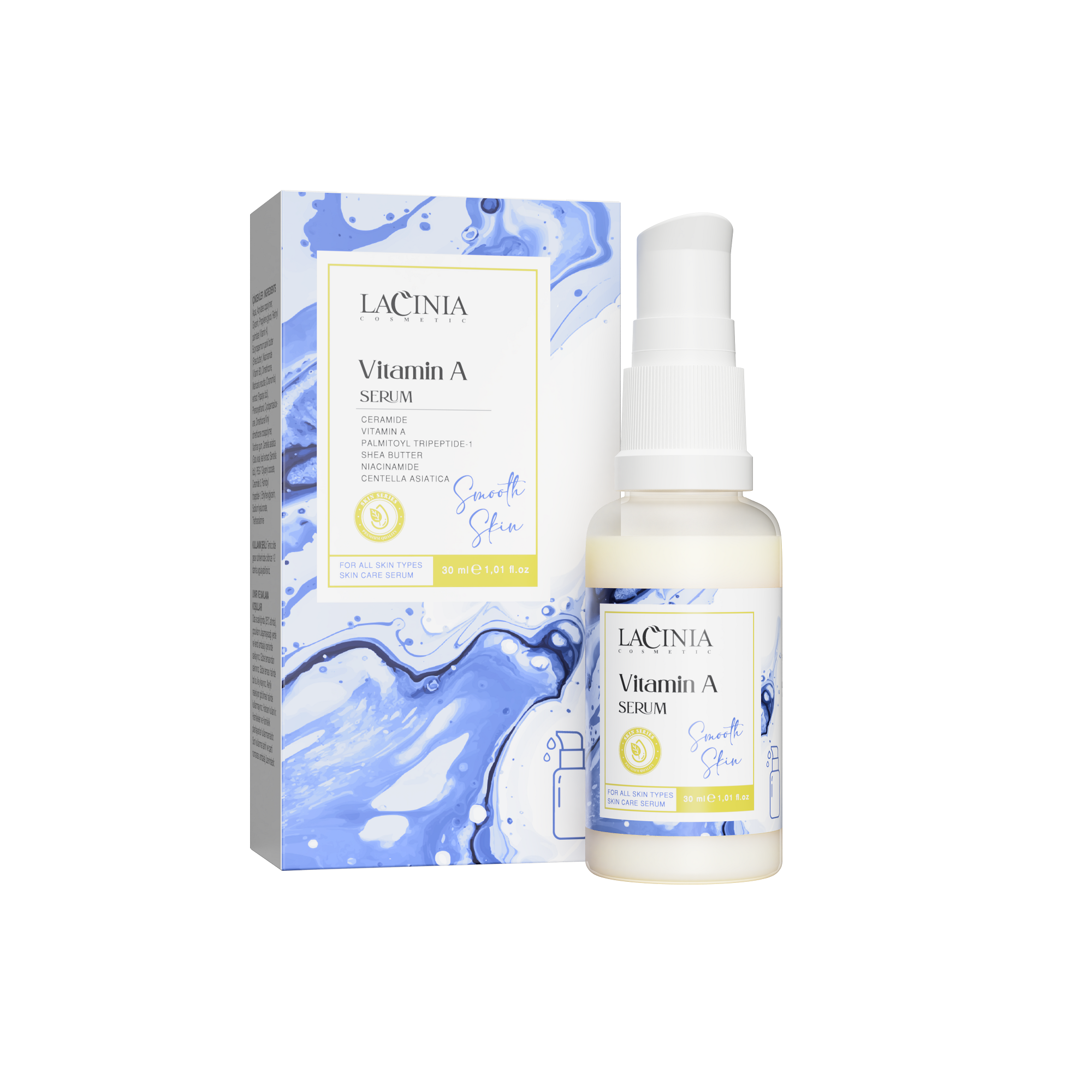 سرم ویتامین A – ضد چروک، بازسازی‌کننده و مرطوب‌کننده پوست