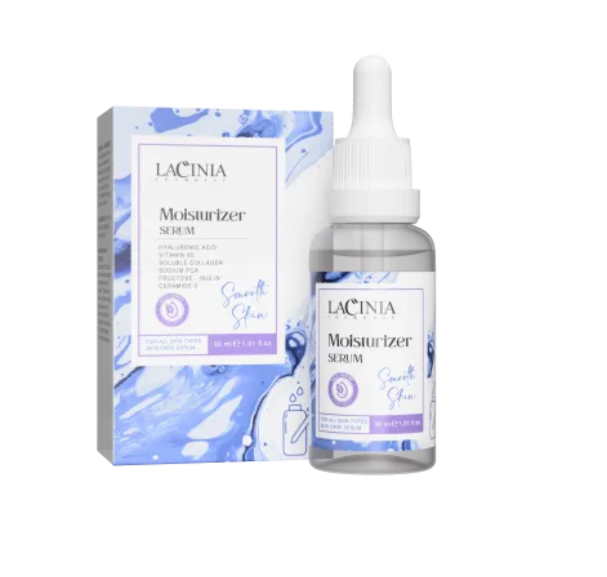 سرم مرطوب‌کننده قوی با اسید هیالورونیک ۲٪ – احیاکننده و آبرسان پوست