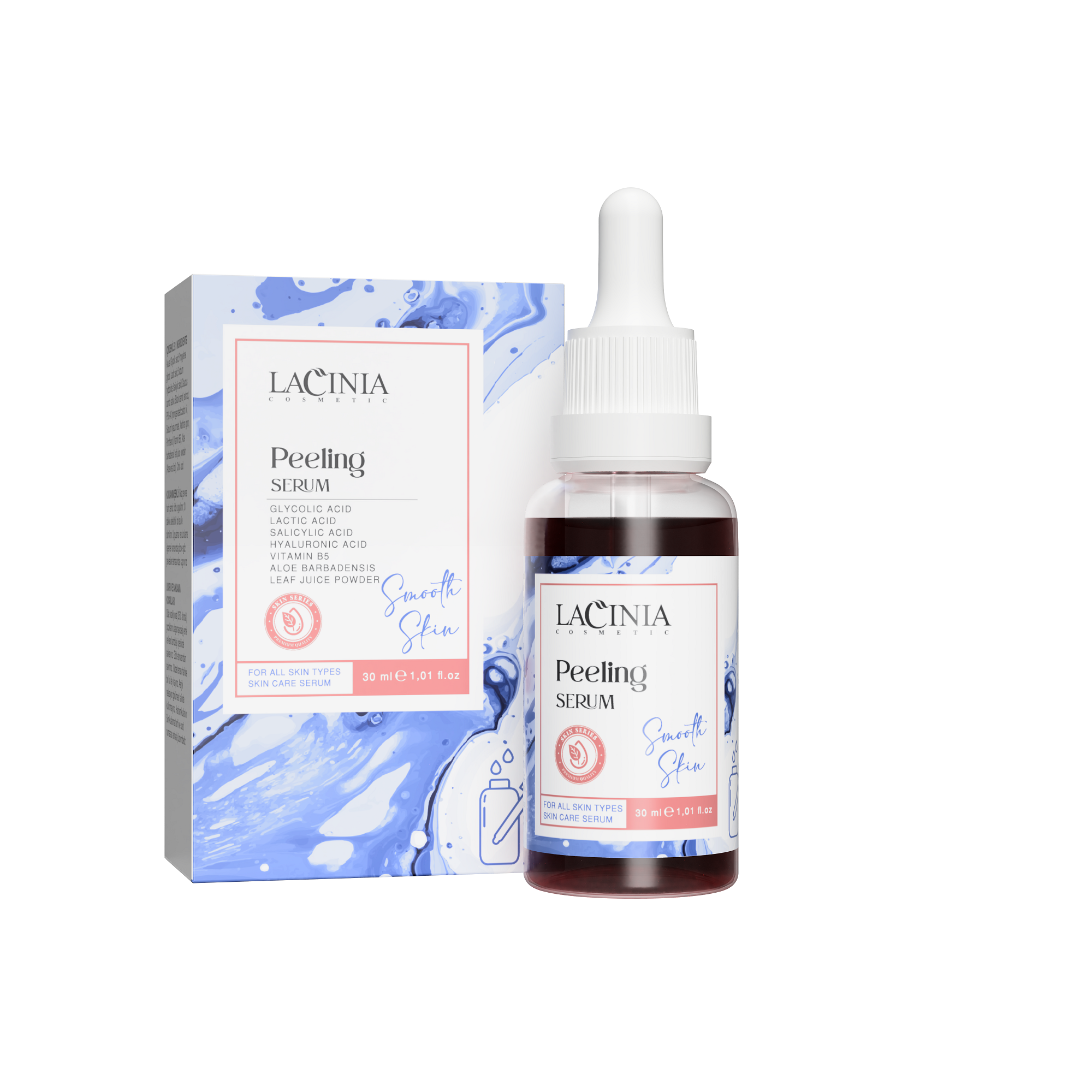 سرم لایه‌بردار پیلینگ AHA و BHA – مناسب پوست چرب و لکه‌دار