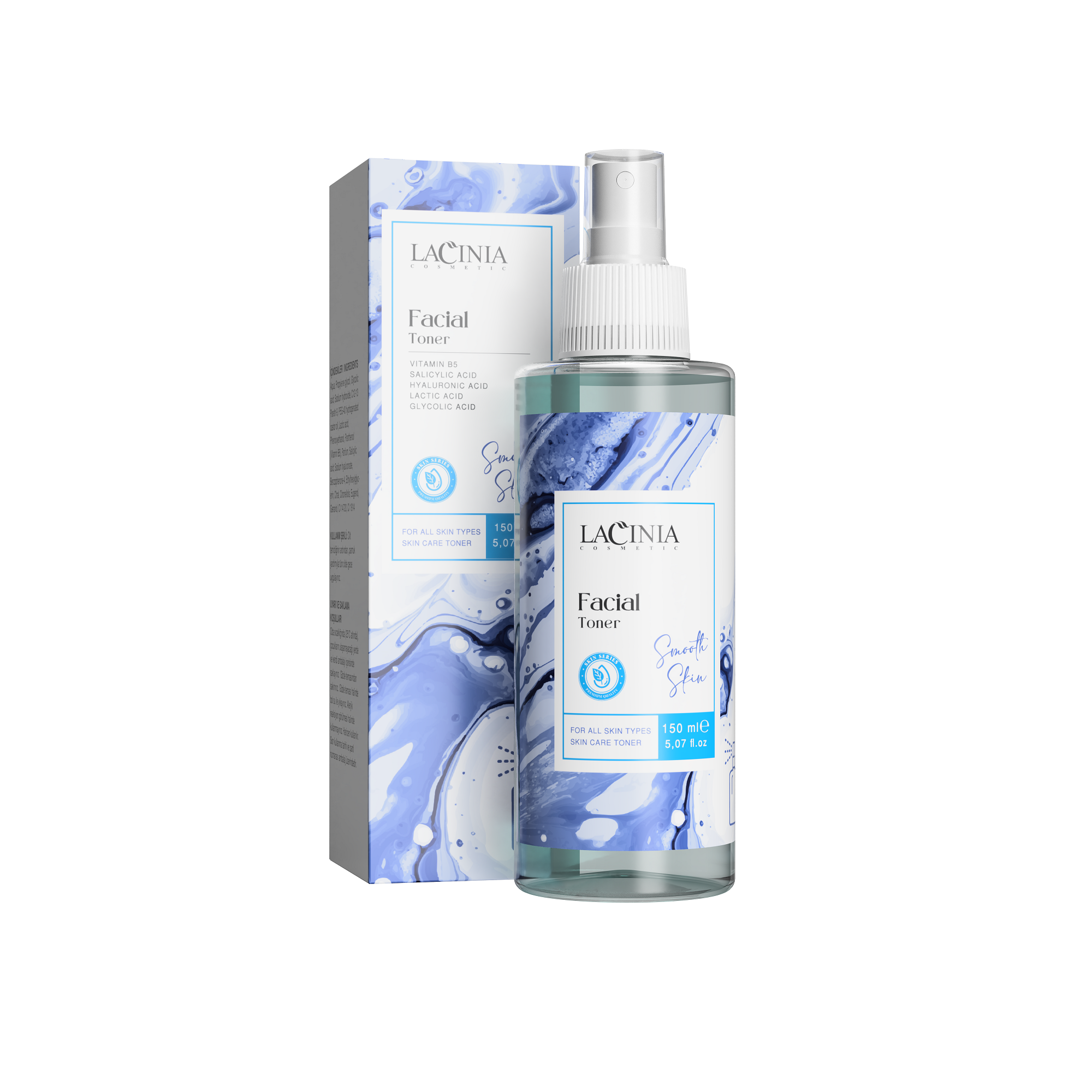 تونر صورت لایه‌بردار و تنظیم‌کننده چربی – مناسب پوست چرب و آکنه‌دار