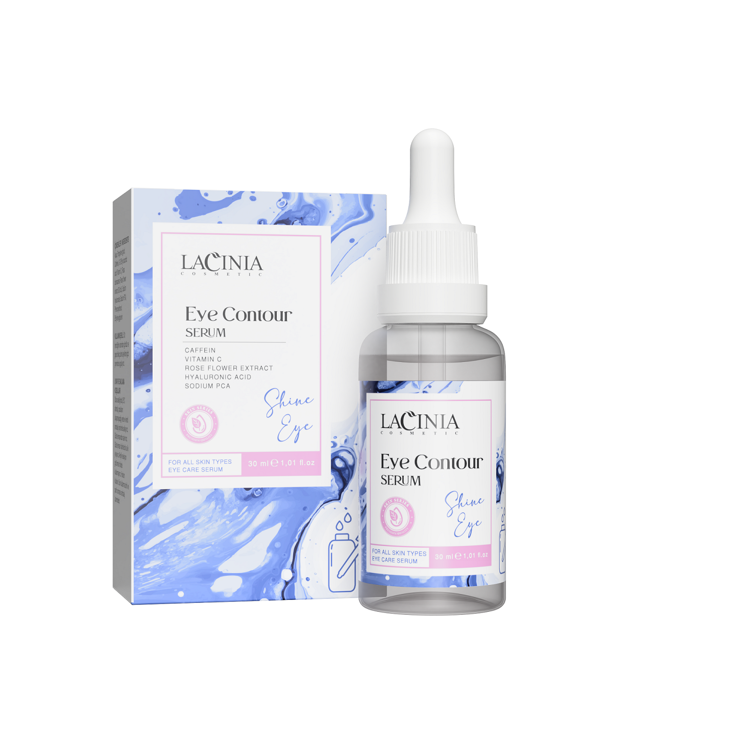 سرم دور چشم آبرسان و روشن‌کننده – ضد تیرگی و پف زیر چشم