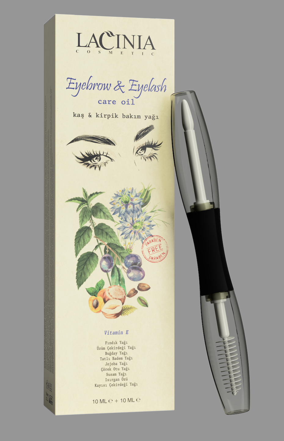 روغن مراقبت و تقویت ابرو و مژه با ترکیبات گیاهی – ضد ریزش و افزایش رشد