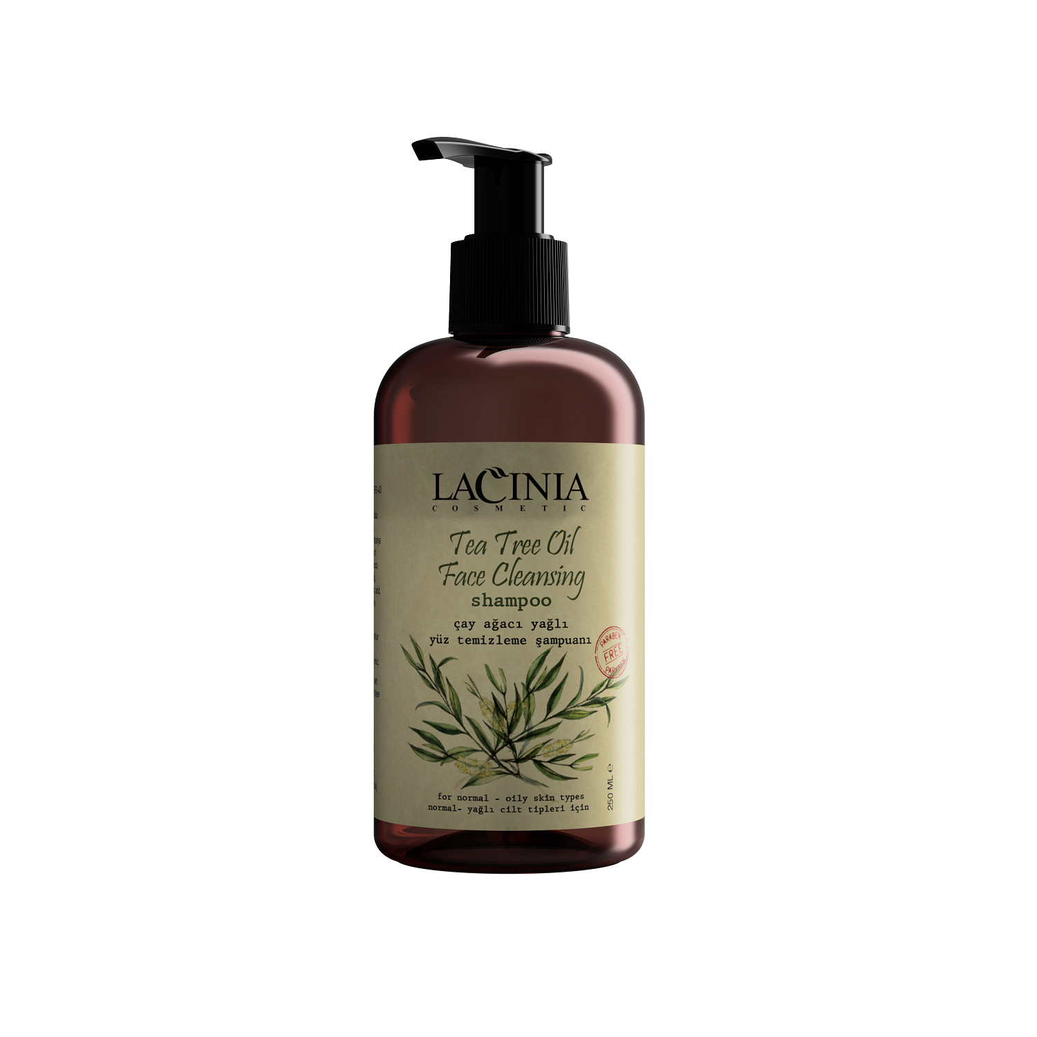 پاک‌کننده صورت روغن درخت چای – شستشوی عمیق و کنترل چربی پوست